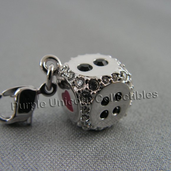 Swarovski Crystal Casino Themed Dice Charm - Picture 2 of 4